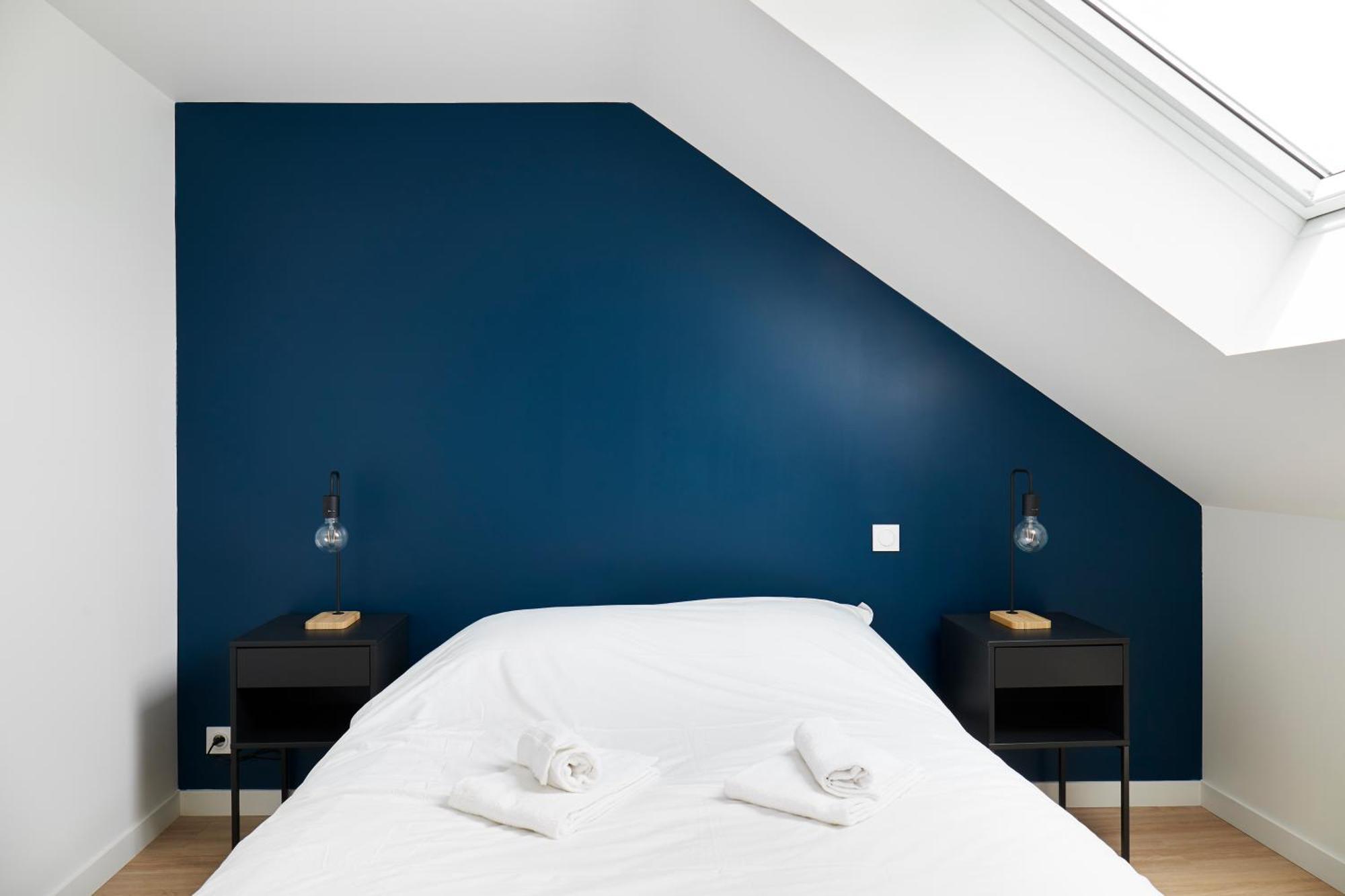 Le Grand Bleu - Wifi Fibre/Linge/Acces Cour Appartement Vallons-de-l'Erdre Buitenkant foto